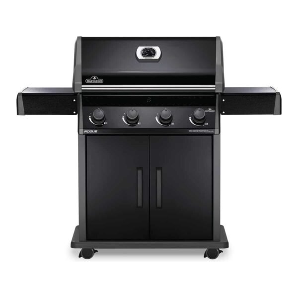 Napoleon Rogue Hybrid Gas & Charcoal Grill RXT625 - 5 burner Side Infra Burner Stainless Steel - Image 8