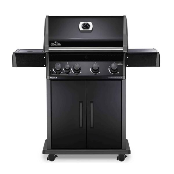 Napoleon Rogue Hybrid Gas & Charcoal Grill RXT625 - 5 burner Side Infra Burner Stainless Steel - Image 11
