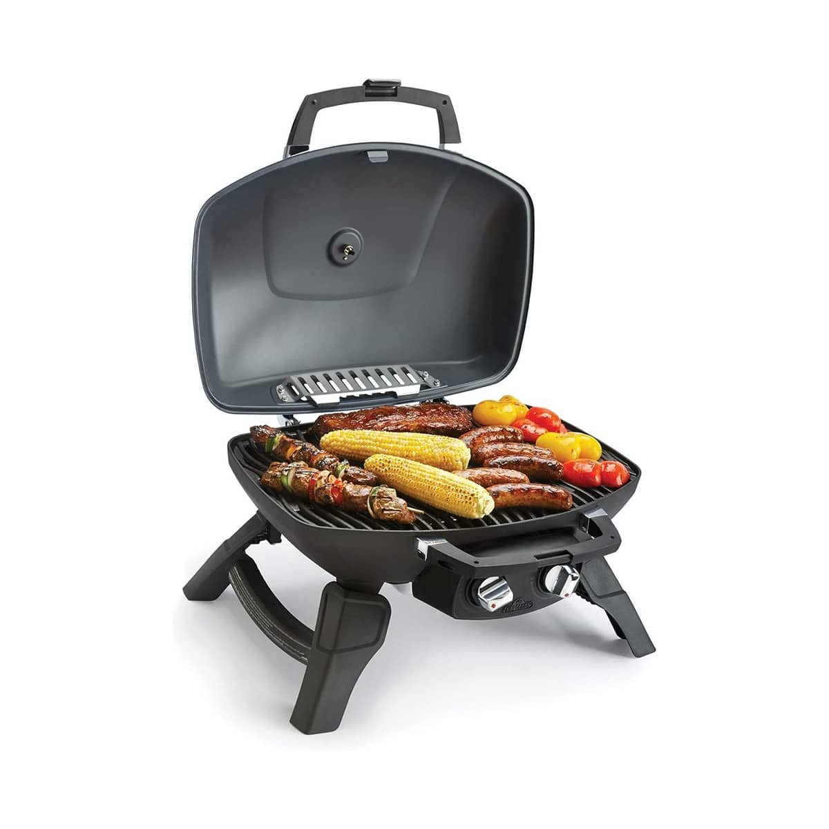 TravelQ TQ285 Blue Portable Gas Grill